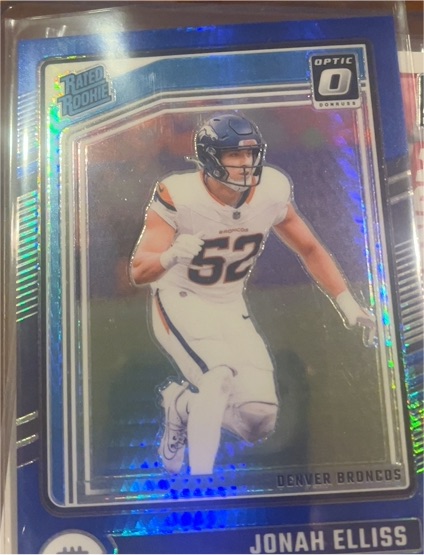 2024 Panini Donruss Optic #257 Jonah Elliss — front