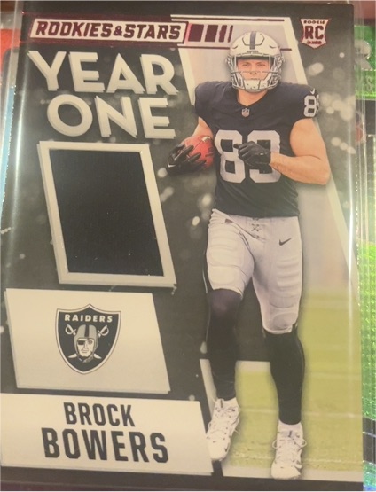 2024 Panini Rookies & Stars Year One #YO-BBS Brock Bowers — front