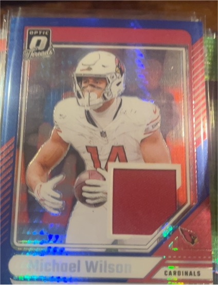 2024 Panini Donruss Optic Threads #DTB-MWN Michael Wilson — front