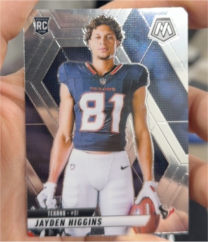 2025 Panini Mosaic #286 Jayden Higgins — front
