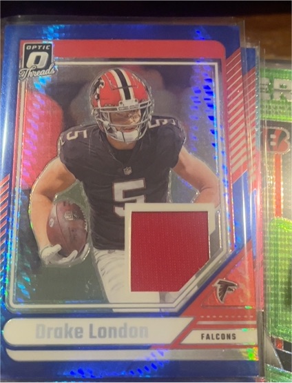 2024 Donruss Optic #DTB-DLN Drake London — front