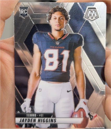 2025 Panini Mosaic #286 Jayden Higgins — front