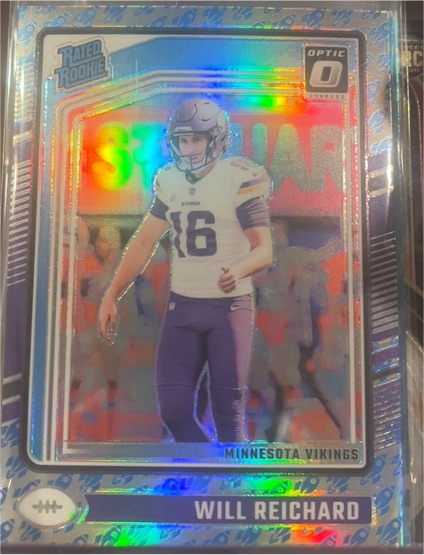 2024 Panini Donruss Optic #297 Will Reichard — front