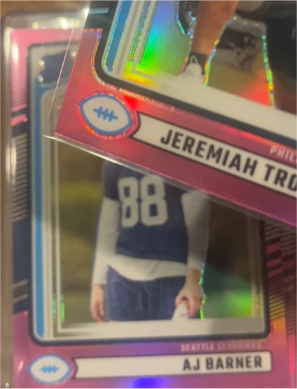 2024 Donruss AJ Barner Seattle Seahawks — front
