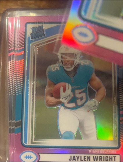 2024 Panini Donruss Optic Rated Rookie #344 Jaylen Wright — front