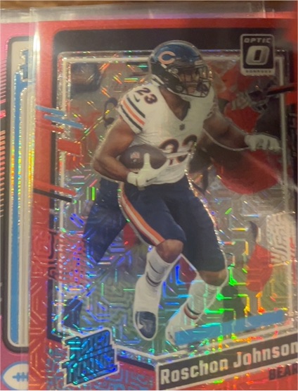 2023 Panini Mosaic Optic #23 Roschon Johnson — front