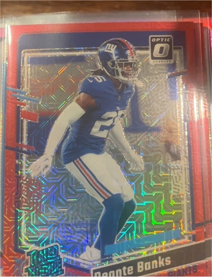 2023 Panini Donruss Optic #278 Deonte Banks — front