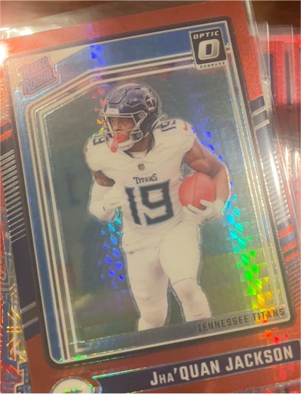 2024 Donruss Optic #253 Jha'Quan Jackson — front