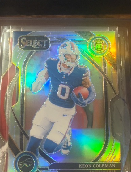 2024 Panini Select Club Level # Keon Coleman — front