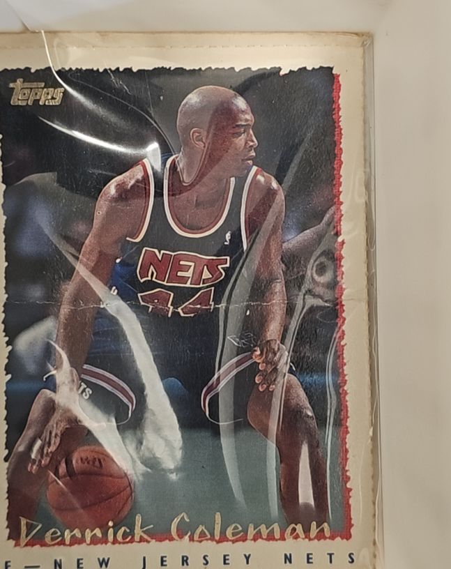 1994 Topps #44 Derrick Coleman — front