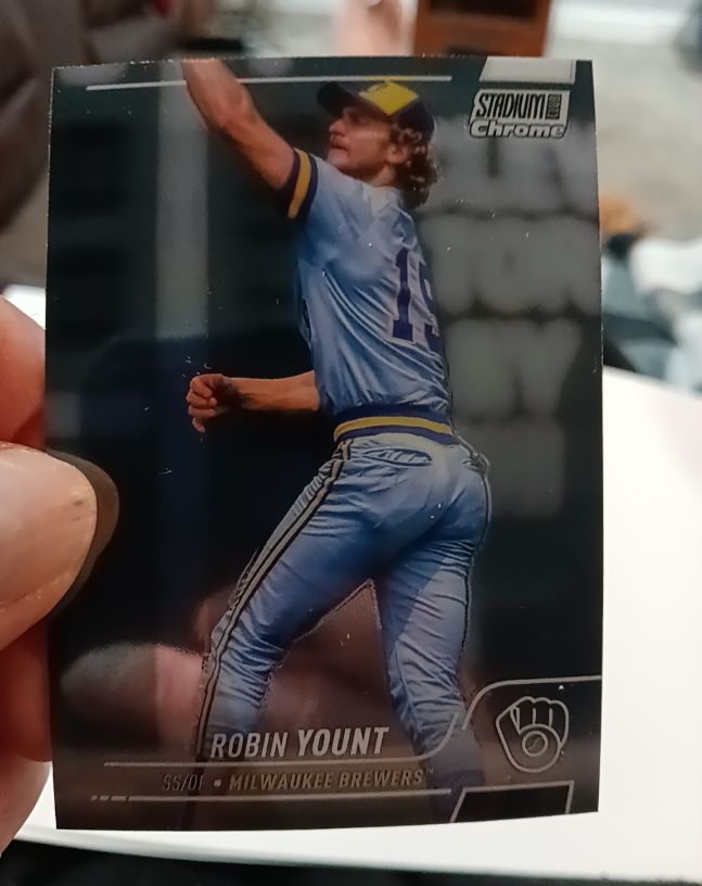 2022 Topps Stadium Club Chrome #268 Robin Yount — front