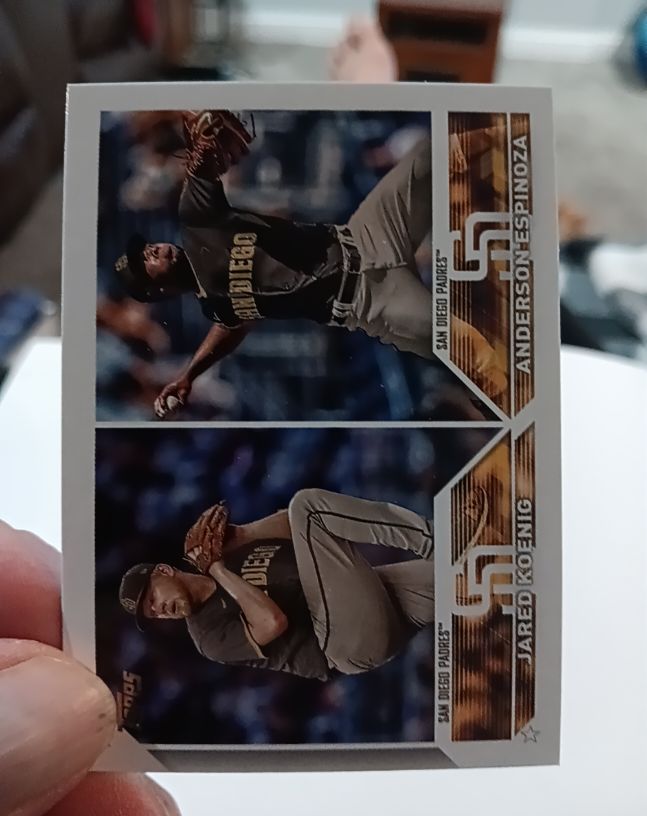 2023 Topps Update #US265 Jared Koenig / Anderson Espinoza — front