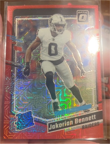 2023 Donruss Optic #259 Jakorian Bennett — front
