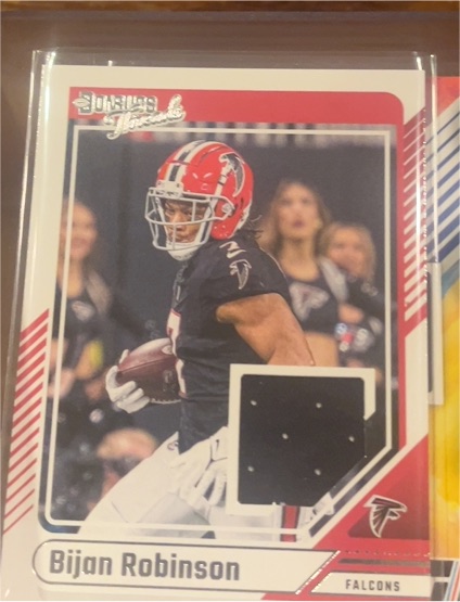 2024 Panini Donruss Threads #DTH-BRO Bijan Robinson — front