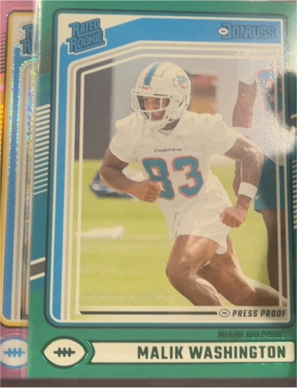 2024 Panini Donruss #397 Malik Washington — front