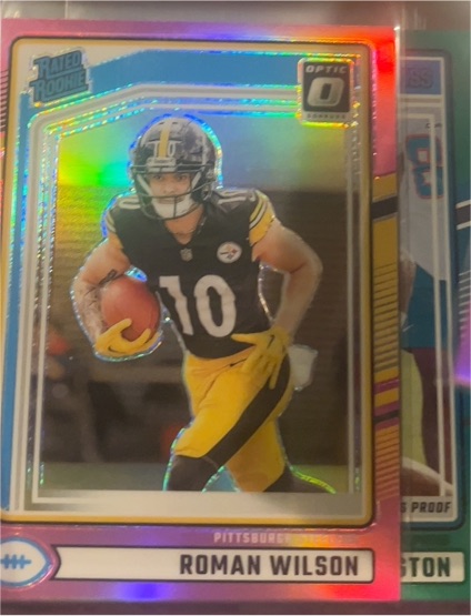 2024 Donruss Optic #348 Roman Wilson — front