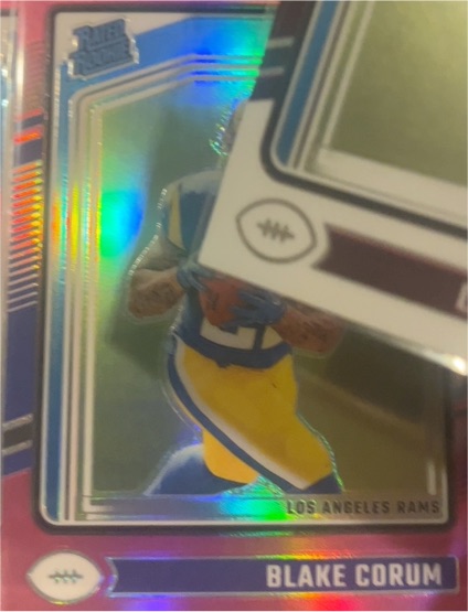 2024 Donruss Optic Blake Corum Los Angeles Rams — front