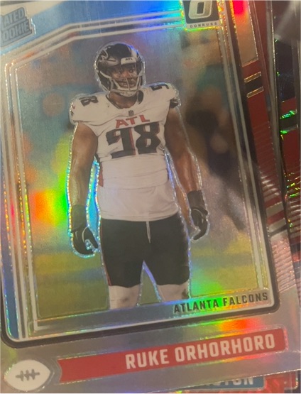 2024 Donruss Optic #287 Ruke Orhorhoro — front