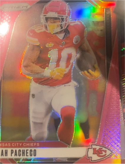 2024 Panini Prizm #139 Isiah Pacheco — front