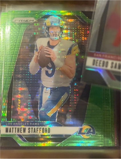 2024 Panini Prizm #166 Matthew Stafford — front