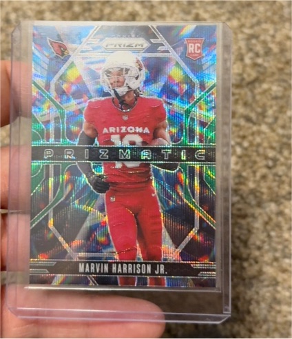 2024 Panini Prizm #12 Marvin Harrison Jr. — front