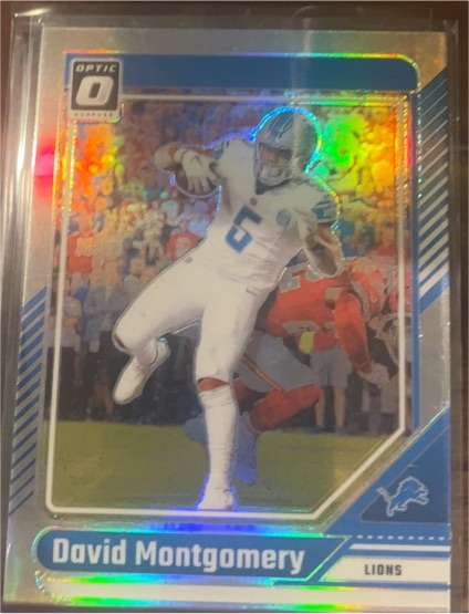 2024 Donruss Optic #65 David Montgomery — front