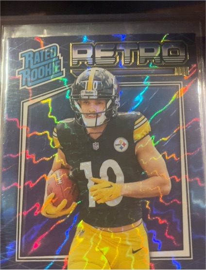 2024 Panini Donruss #10 Kenny Pickett Rated Rookie Retro — front