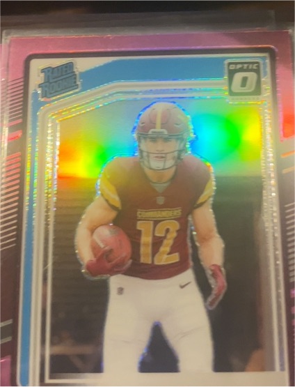 2024 Panini Donruss Optic Rated Rookie #12 Washington Commanders — front