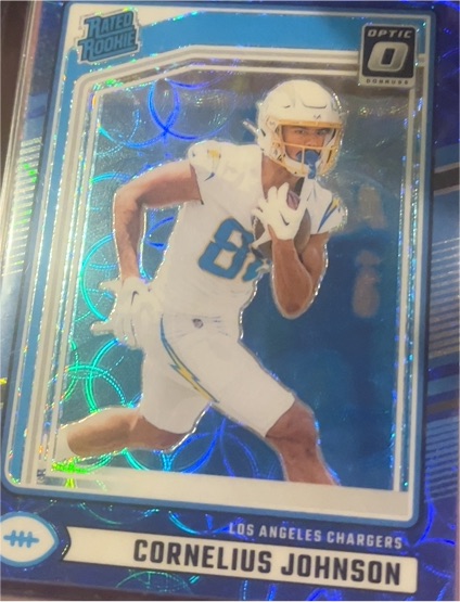 2024 Donruss Optic #377 Cornelius Johnson — front