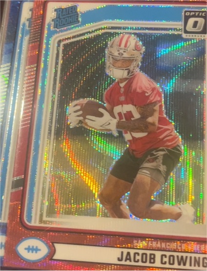 2024 Panini Donruss Optic #378 Jacob Cowing — front
