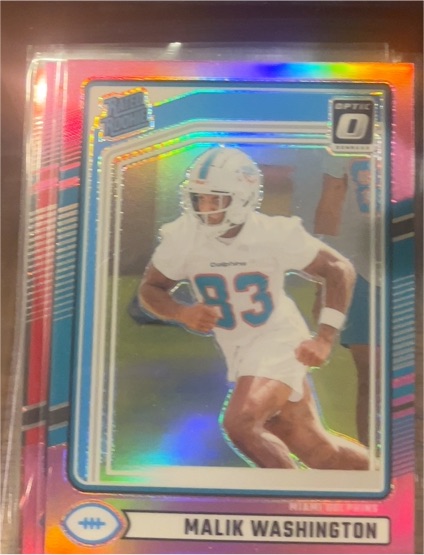 2024 Donruss Optic #397 Malik Washington — front