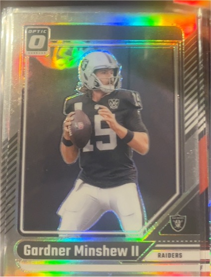 2024 Donruss Optic #100 Gardner Minshew II — front