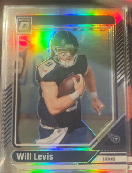 2024 Donruss Optic #189 Will Levis — front