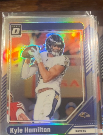 2024 Panini Donruss Optic #18 Kyle Hamilton — front