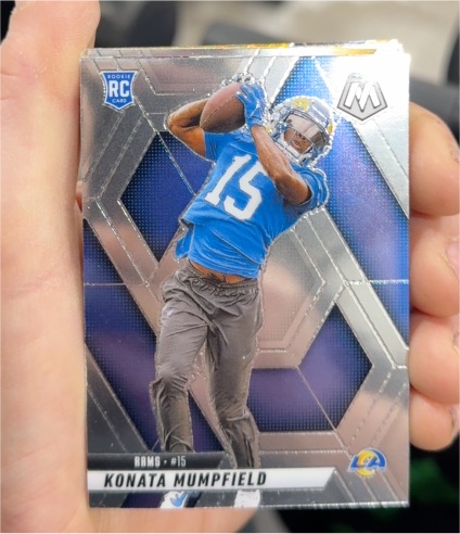 2025 Panini Mosaic #393 Konata Mumpfield — front
