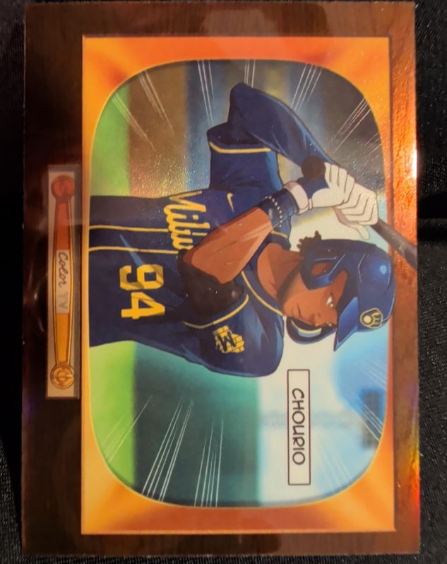 2024 Bowman 1955 Bowman Anime #BA12 Jackson Chourio — front