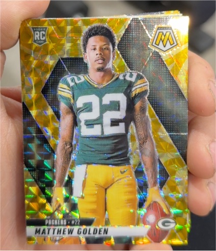2025 Panini Mosaic #285 Matthew Golden — front
