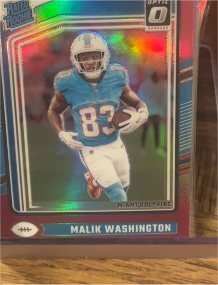 2024 Panini Donruss Optic #272 Malik Washington — front