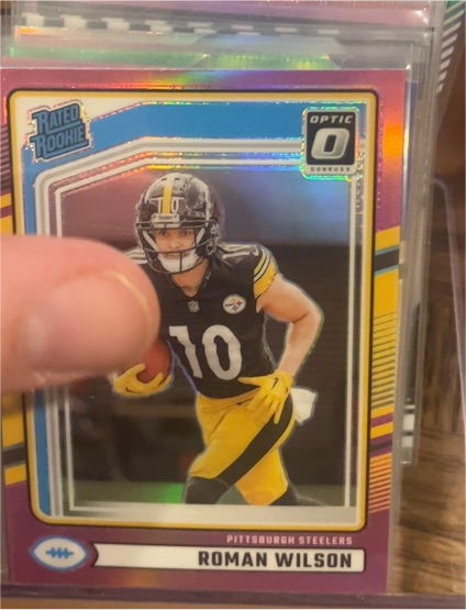 2024 Panini Donruss Optic #348 Roman Wilson — front