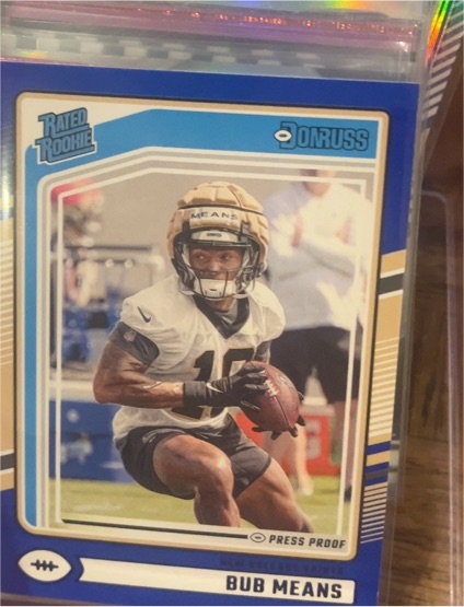 2024 Donruss #362 Bub Means — front