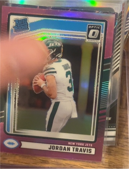 2024 Panini Donruss Optic #349 Jordan Travis — front