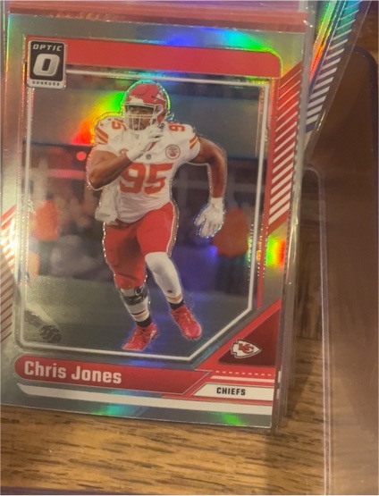 2024 Donruss Optic #99 Chris Jones — front