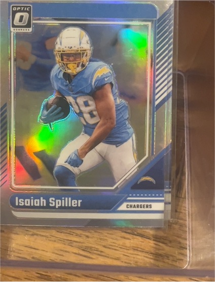 2024 Panini Donruss Optic #107 Isaiah Spiller — front