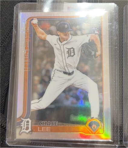 2025 Topps Chrome Update #USC43 Chase Lee — front