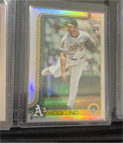 2025 Topps Chrome Update #US254 Gunnar Hoglund — front