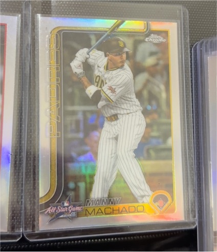 2025 Topps Chrome Update #ASGC-14 Manny Machado — front