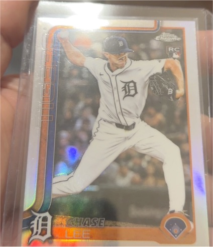 2025 Topps Chrome Update #USC43 Chase Lee — front