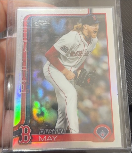 2025 Topps Chrome #USC80 Dustin May — front