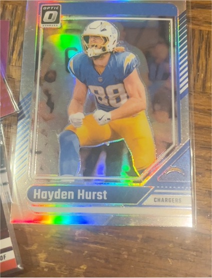2024 Panini Donruss Optic #110 Hayden Hurst — front
