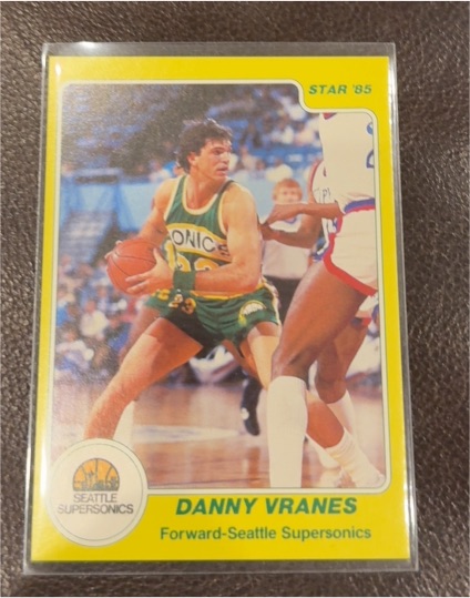 1985 Star #85 Danny Vranes — front